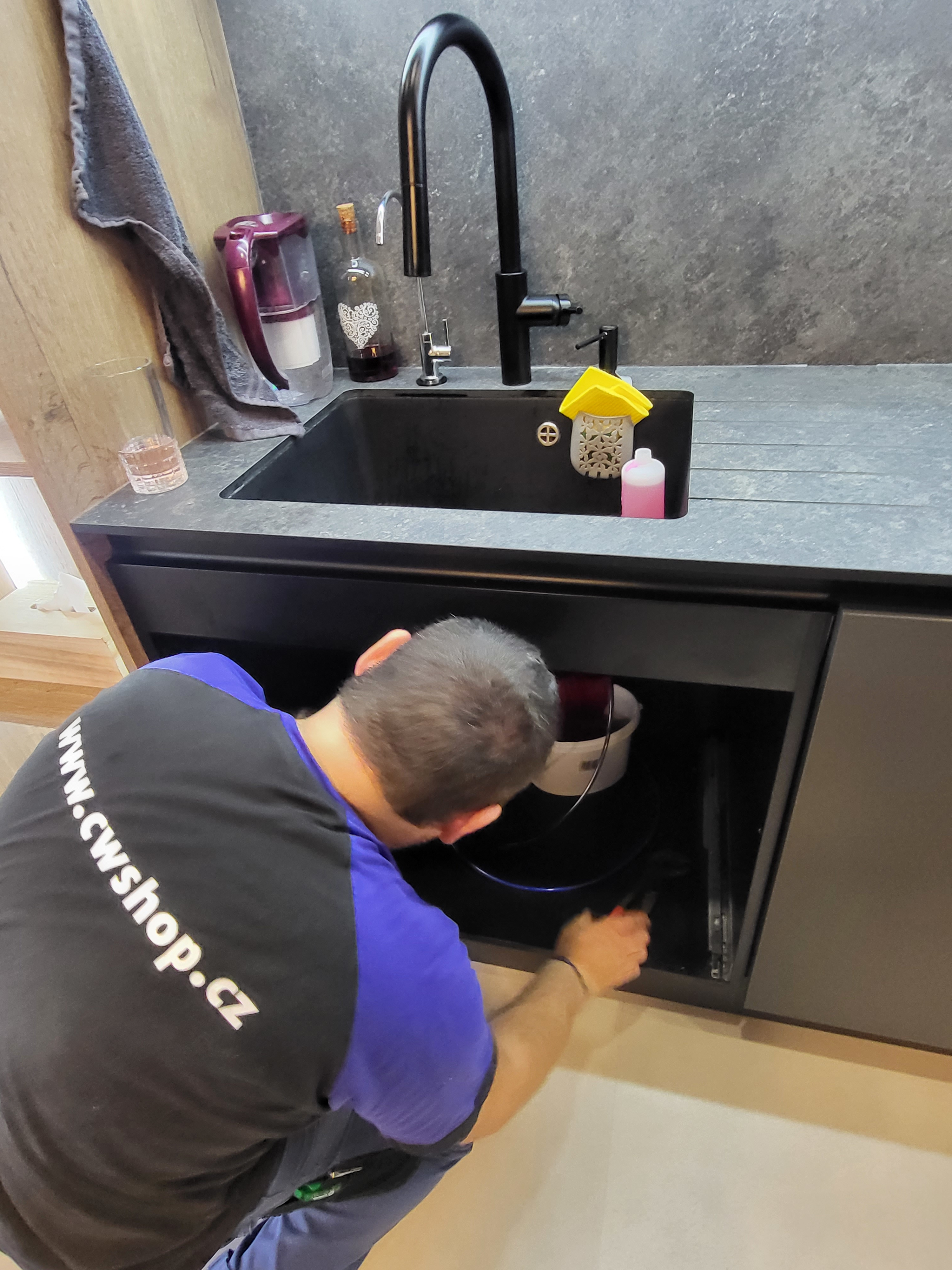 Instalace RO v kuchyni