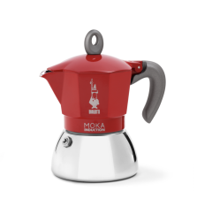 01 Moka Induction Red