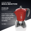 06 Moka Induction Red 06 Moka Induction Red