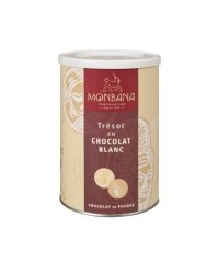 monbana tresor de chocolat bila horka cokolada v prasku 500g doza monbana tresor de chocolat bila horka cokolada v prasku 500g doza