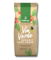 Káva DALLMAYR VIA VERDE ORGANIC CAFE CREME 1 kg