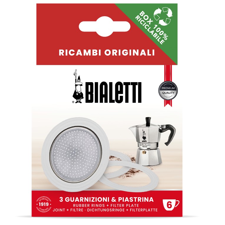 těsnění moka exp,timer,rainbow 6 (3 ks)