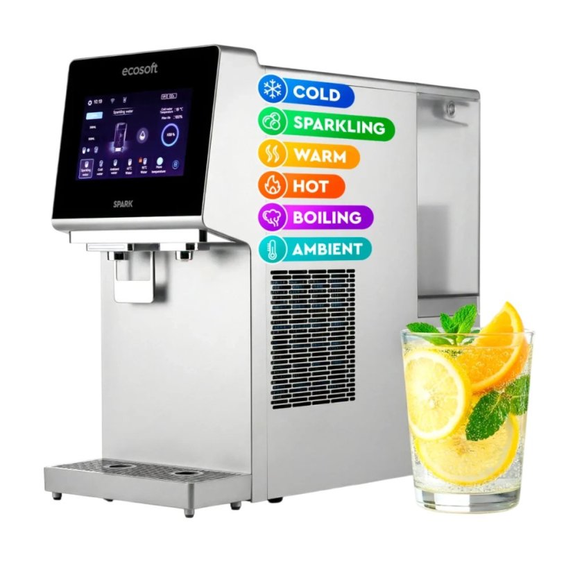 Ecosoft SPARK chytrý dávkovač perlivé vody
