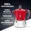 08 Moka Induction red 08 Moka Induction red