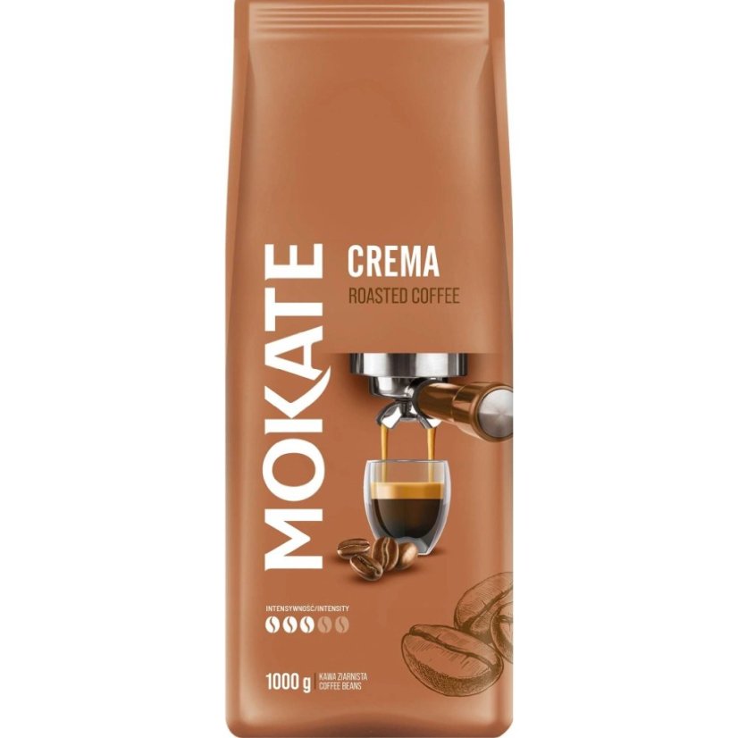 Mokate Crema - zrnková káva 1 kg