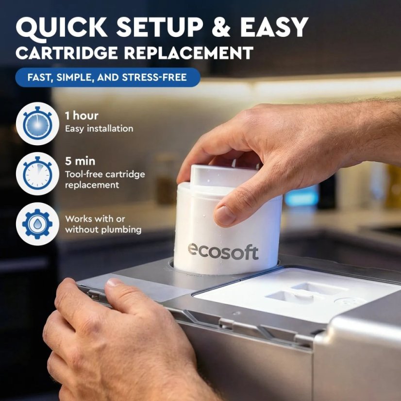 Ecosoft SPARK chytrý dávkovač perlivé vody