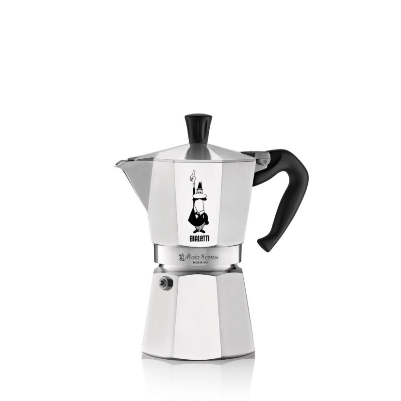Bialetti Moka Express  (různé velikosti) - Objem v⁠ porcích: 6 porcí