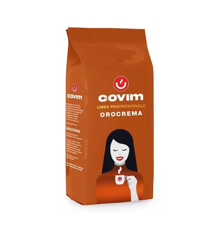 zrnkova kava covim orocrema 1 kg