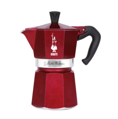 Bialetti Moka Express 6 porcí červená Deco Glamour
