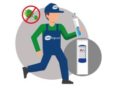 Odborná sanitace POU výdejníku vody Odborná sanitace POU výdejníku vody