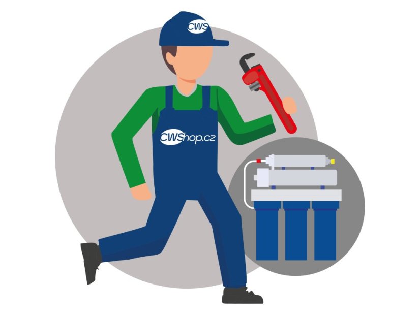 Instalace a zprovozneni reverzni osmozy