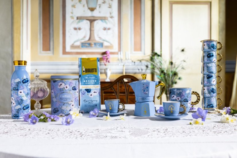 Bialetti Bridgerton mletá káva v plechovce 250 g