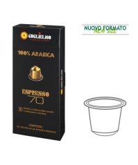 Káva Guglielmo Lespresso 100% 70 Gold 10 ks - kapsle