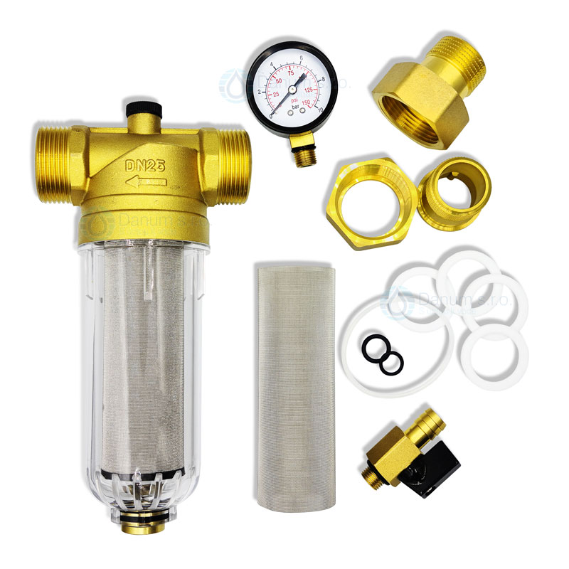 Mechanický filter Micron 1 s manometrom