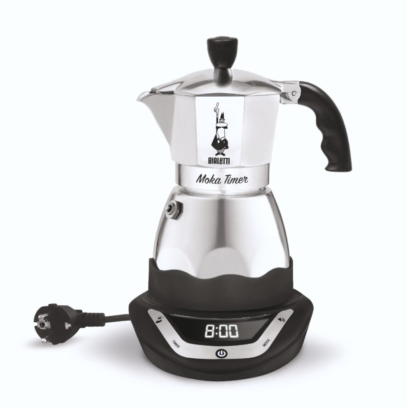 Bialetti Moka Timer (různé velikosti) - Objem v⁠ porcích: 3 porce