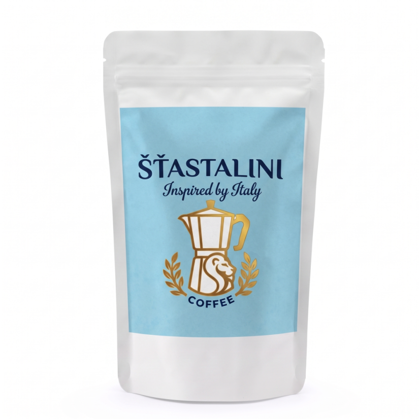 Šťastalini Blue Edition 1 kg - zrnková káva