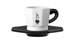 bialetti šálky černá + bílá