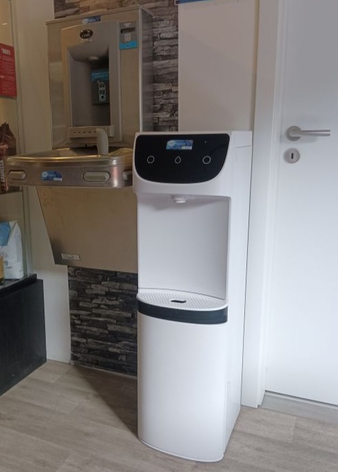 POU výdejník vody ve zázemí Zbrojovky Brno